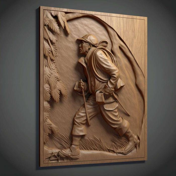 نموذج ثلاثي الأبعاد لآلة CNC 3D Art 